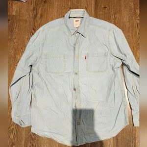 Levis Men's Denim Long Sleeve